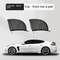 Car Rear Side Window Sunshade Set Mesh Protect UV And Privacy 7