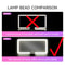 Car Interior LED Makeup Mirror Sun Visor Plate Rechargeable Thin Vanity Mirror 4