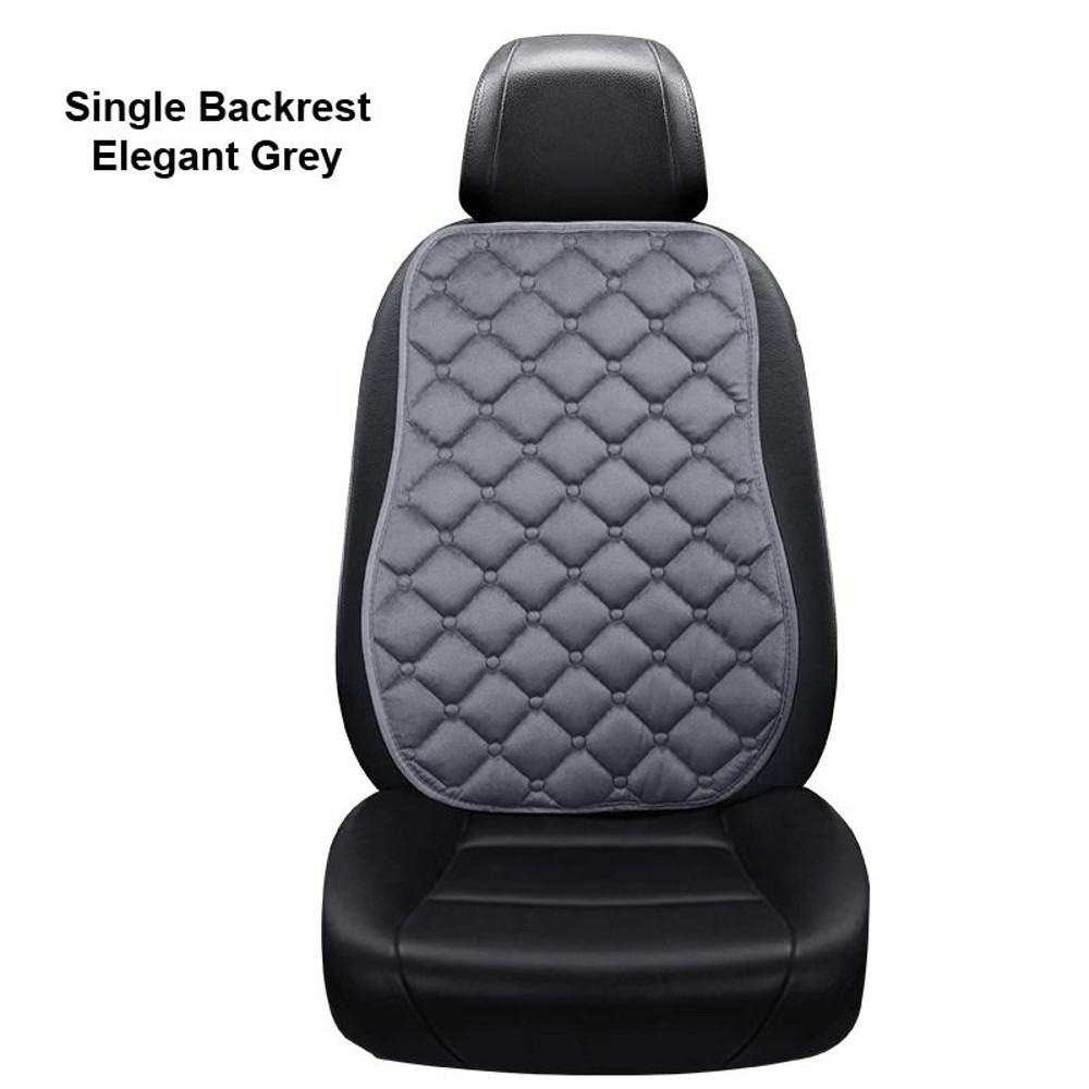 Car Seat Cover Protector Universal Winter Warm Seat Cushion Three Piece Set 6