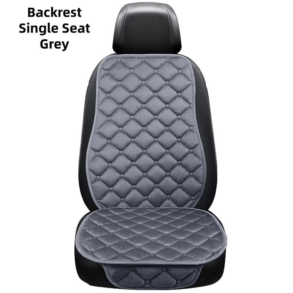 Car Seat Cover Protector Universal Winter Warm Seat Cushion Three Piece Set 8