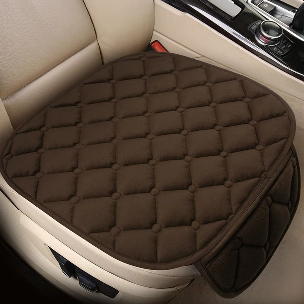 Car Seat Cover Protector Universal Winter Warm Seat Cushion Three Piece Set 17