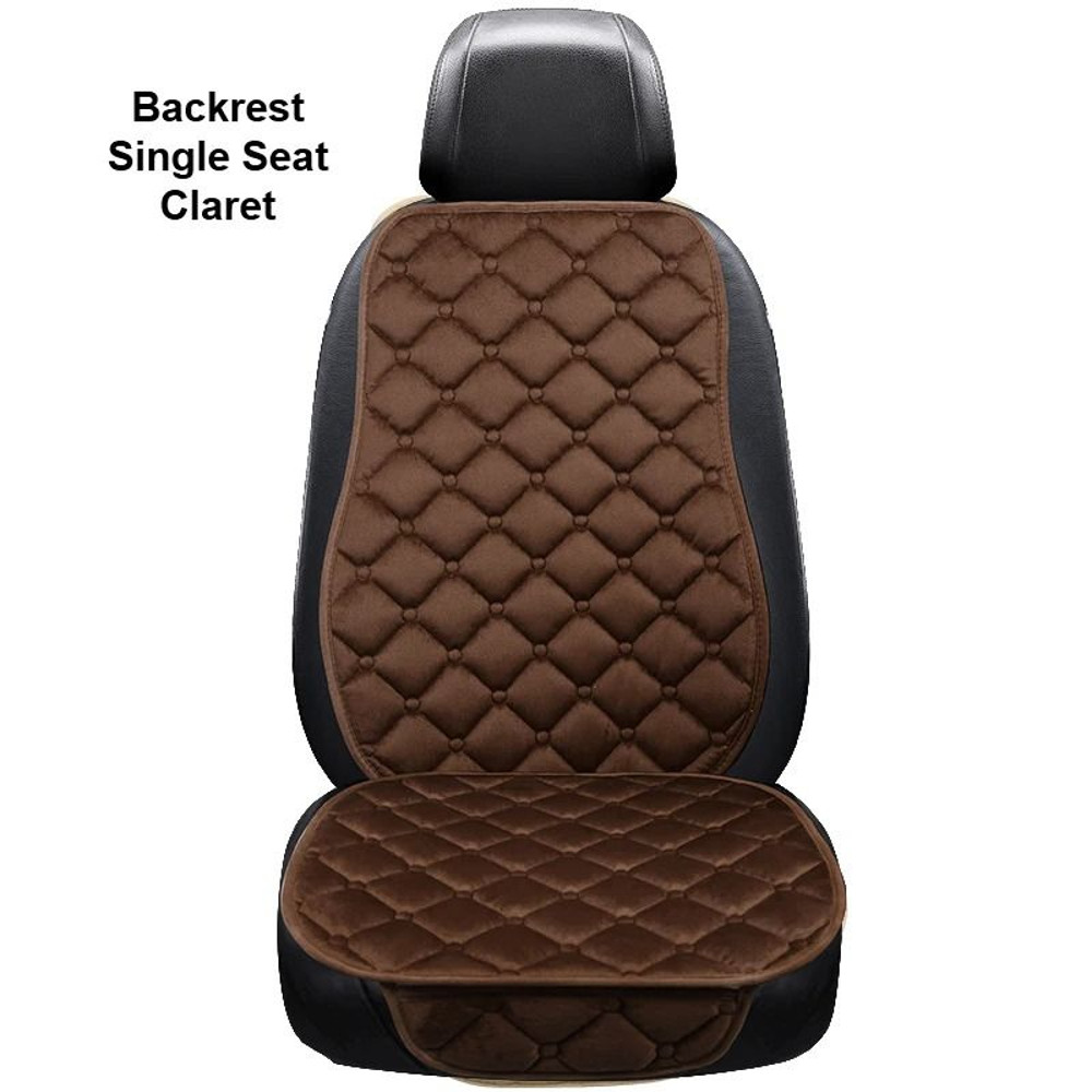 Car Seat Cover Protector Universal Winter Warm Seat Cushion Three Piece Set 18