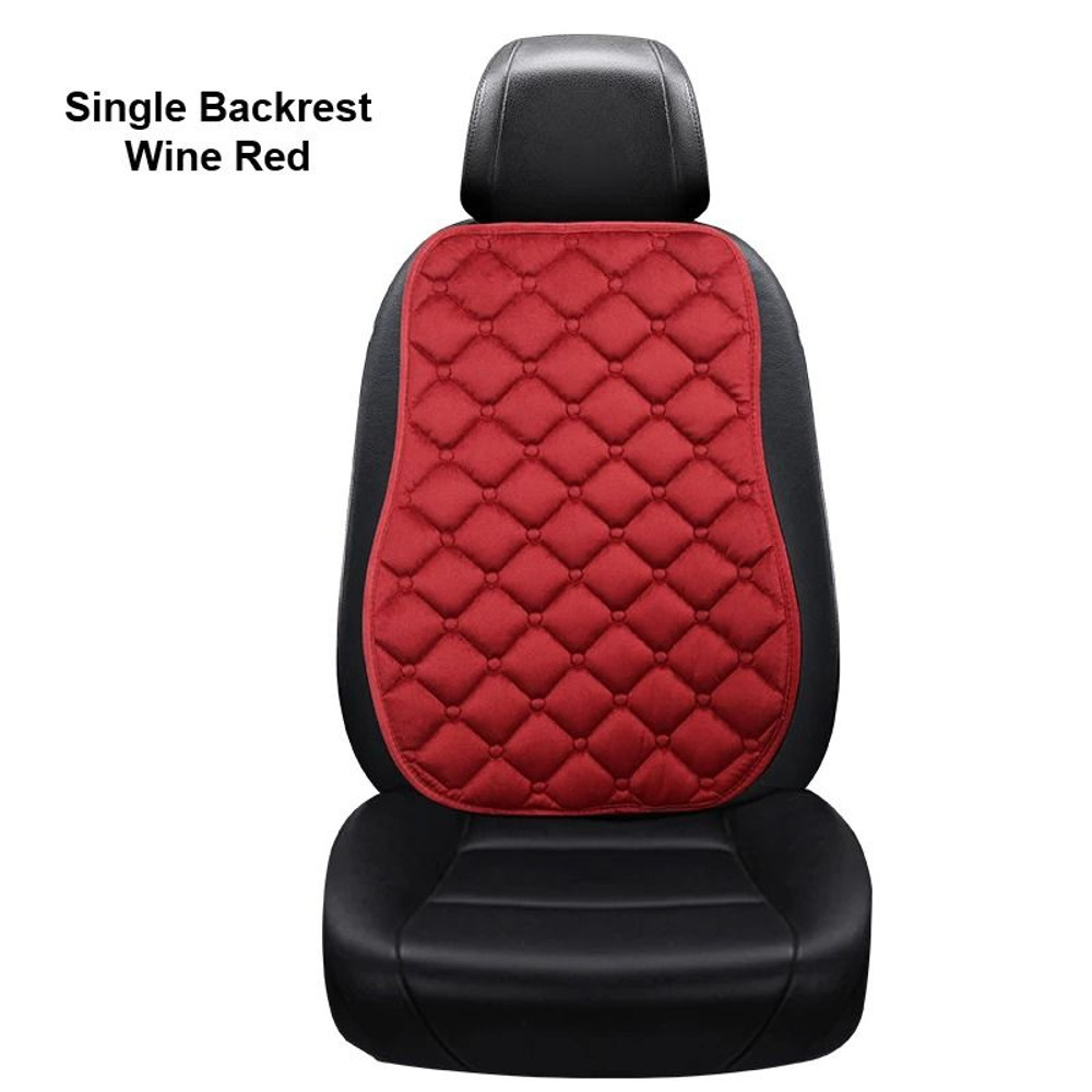 Car Seat Cover Protector Universal Winter Warm Seat Cushion Three Piece Set 21