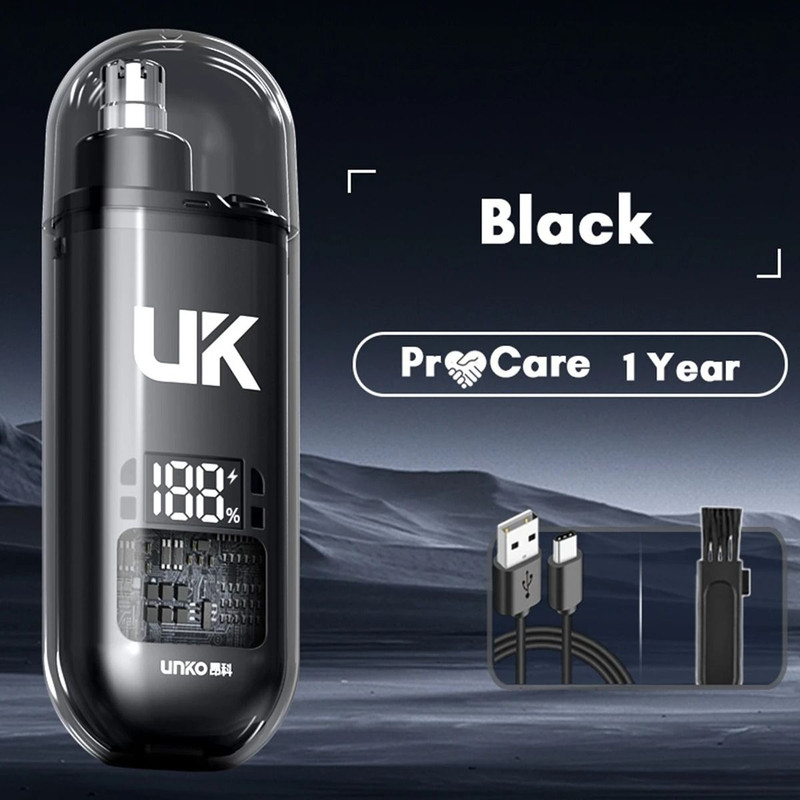 Portable Electric Nose Ear And Eyebrow Trimmer Rechargeable Mini Groomer 6