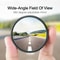Adjustable Round Blind Spot Mirror Set For Wide Angle Car Visibility 1