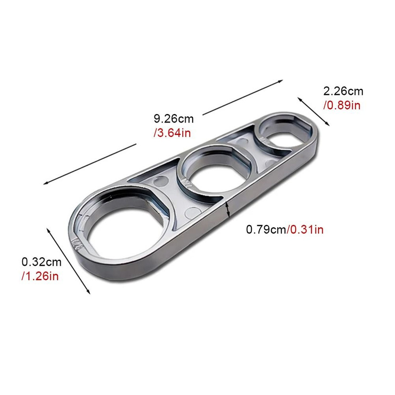 2 In 1 Faucet Aerator Wrench Adjustable Bubbler Tool For Home Plumbing 3
