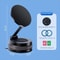 Vacuum Magnetic Phone Holder With Adjustable Suction Cup Stand 1