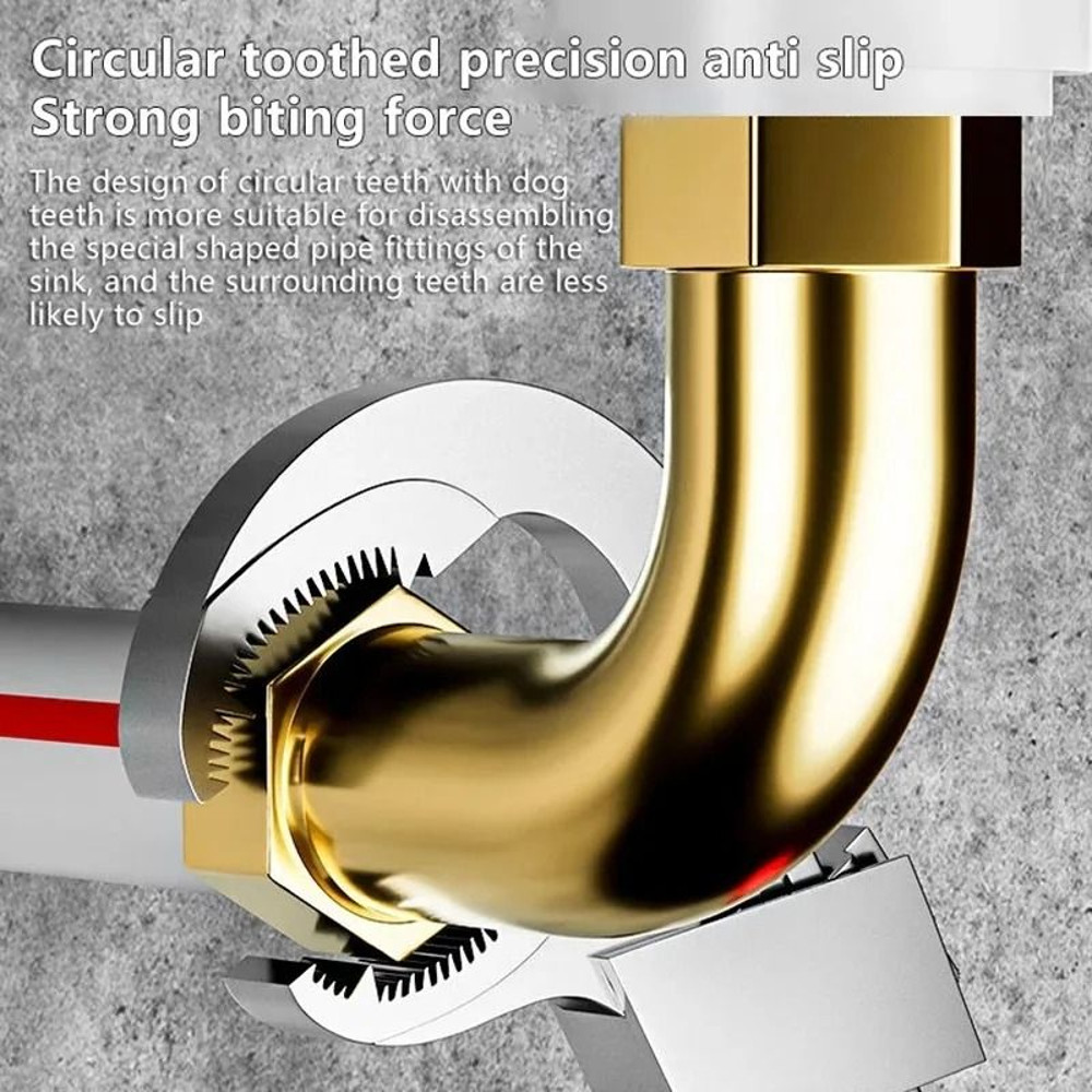 Universal Sink And Faucet Wrench For Home Plumbing And Installation 2