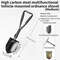 Foldable Multi Function Engineer Shovel For Outdoor Camping 8