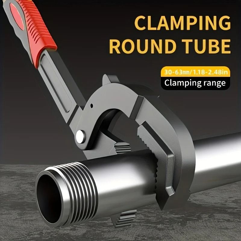 Adjustable Jaw Wrench Set Multi Functional Quick Open Pipe Wrench For Car Bike Plumbing Repairs 2