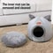 Warm Comfortable Cat House Hideaway Room For Indoor Pets 3