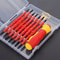 Insulated Screwdriver Set For Electrical Work With Magnetic Tips And Tester Pen 6