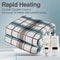 Electric Mattress Blanket Dual Control Household Mite Removal Winter Bed Cover 2