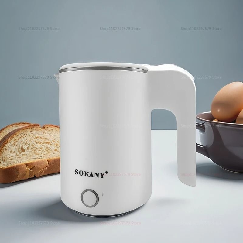 Stainless Steel Electric Travel Kettle 500 Ml Portable Teapot For Home Hotel Kitchen Camping 4