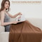 USB Heated Shawl Blanket Soft Warming Wrap For Travel Work And Home 2