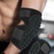 Compression Elbow Sleeve With Honeycomb Support For Sports Running And Fitness 3