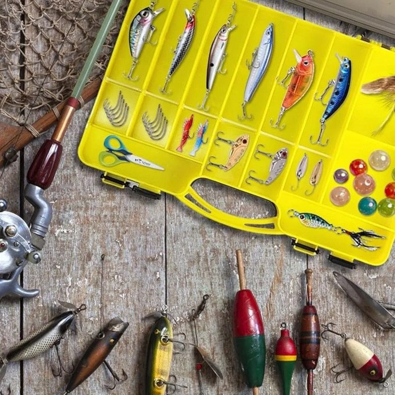 Fishing Accessories Storage Box Road Auxiliary Bait Hook Tools Organizer 5