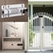 Metal Combination Bolt Lock Safety Latch Security Door Gate Padlock 1