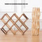 Wooden Wine Rack Display Stand For Kitchen And Bar Storage 3