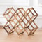Wooden Wine Rack Display Stand For Kitchen And Bar Storage 6
