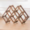 Wooden Wine Rack Display Stand For Kitchen And Bar Storage 7