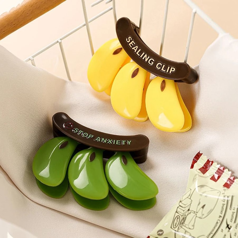 Plastic Magnetic Food Bag Clip For Fresh Keeping And Kitchen Storage 4