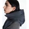 Ultralight Down Hooded Hat With Drawstring And Removable Neck Cover Scarf 3