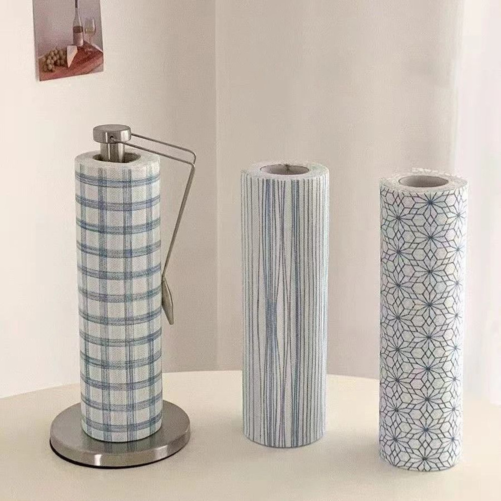 Stainless Steel Vertical Paper Towel Holder Stand For Kitchen Countertop Storage 3