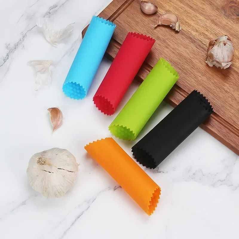 Silicone Garlic Peeler Tube For Easy Garlic Removal 2