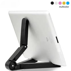 foldable universal tablet and phone stand with adjustable angle
