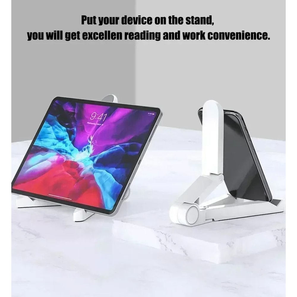 Foldable Universal Tablet And Phone Stand With Adjustable Angle 3
