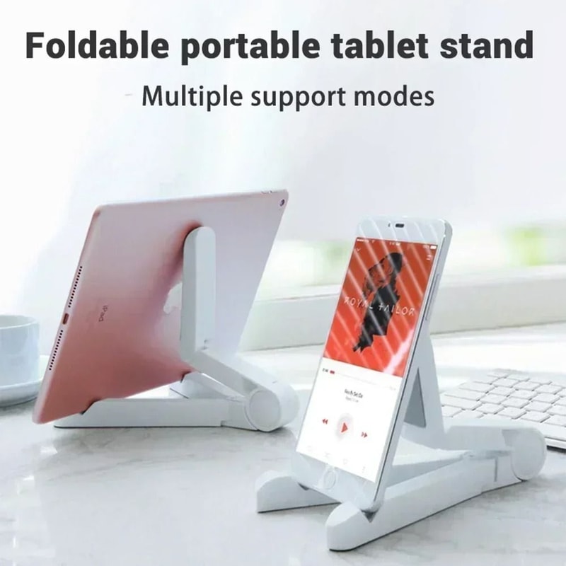 Foldable Universal Tablet And Phone Stand With Adjustable Angle 4