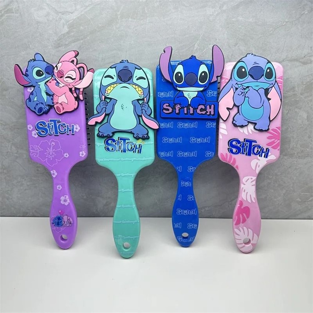 Cute Stitch Air Cushion Massage Comb For Children And Students 3