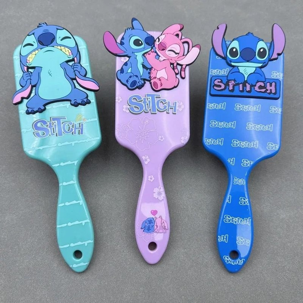 Cute Stitch Air Cushion Massage Comb For Children And Students 4