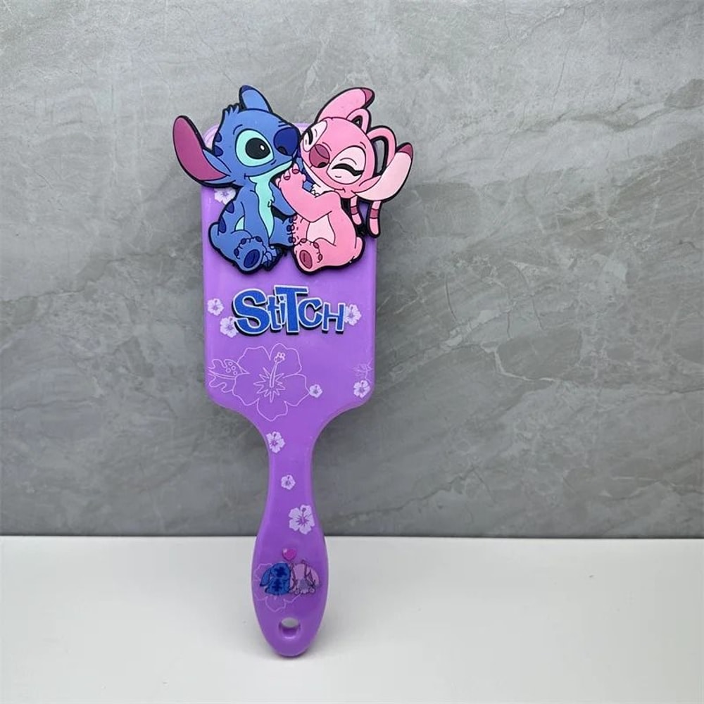 Cute Stitch Air Cushion Massage Comb For Children And Students 7