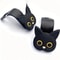 Adorable 3D Cartoon Cat Car Seat Headrest Hooks Two Pack 1