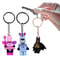 Cartoon Anime Mini Figure Keychain Trendy Bag Charm Accessory 0