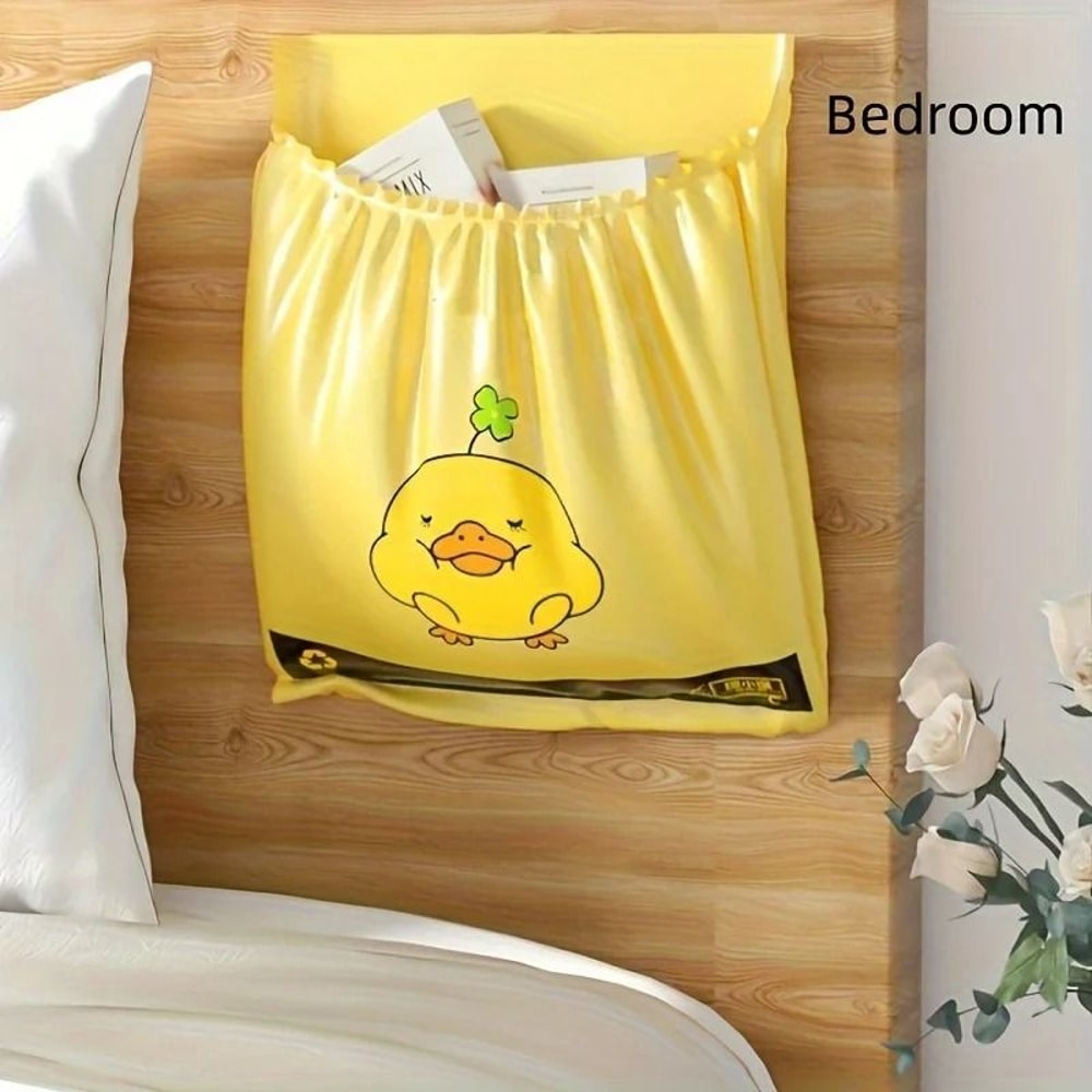 Fifteen Piece Adhesive Car Trash Bag Kit For Interior Hanging 3