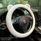 Plush Bear Ear Steering Wheel Cover Universal Winter Warm Comfort 0