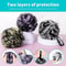 Plush Mesh Bath Loofah Shower Sponge Set For Body Scrubbing 3