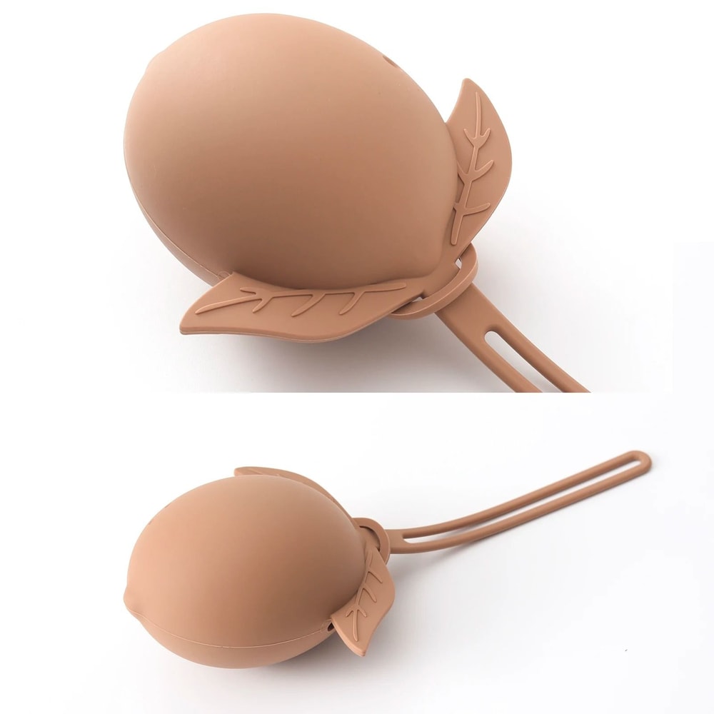 Silicone Pacifier Storage Case Lemon Design 3