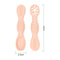 Food Grade Silicone Baby Spoon And Fork Training Set 4