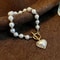 Elegant Simulated Baroque Pearl Bracelet For Women 8