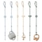 Silicone AntiLost Cartoon Animal Pacifier Chain Set Six Pieces 0