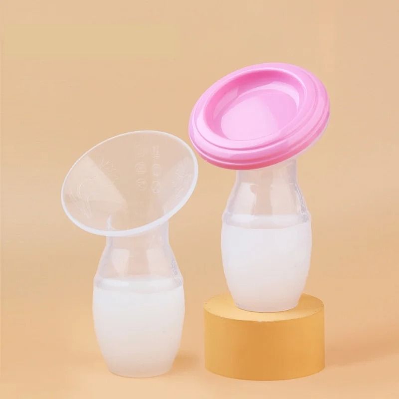Portable Silicone Hand Breast Pump With Dust Cap 6