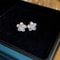 Light Luxury Flower Leaf Zircon And Pearl Stud Earrings 11