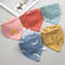 5 Piece Pure Cotton Triangle Scarf Bib Set 10