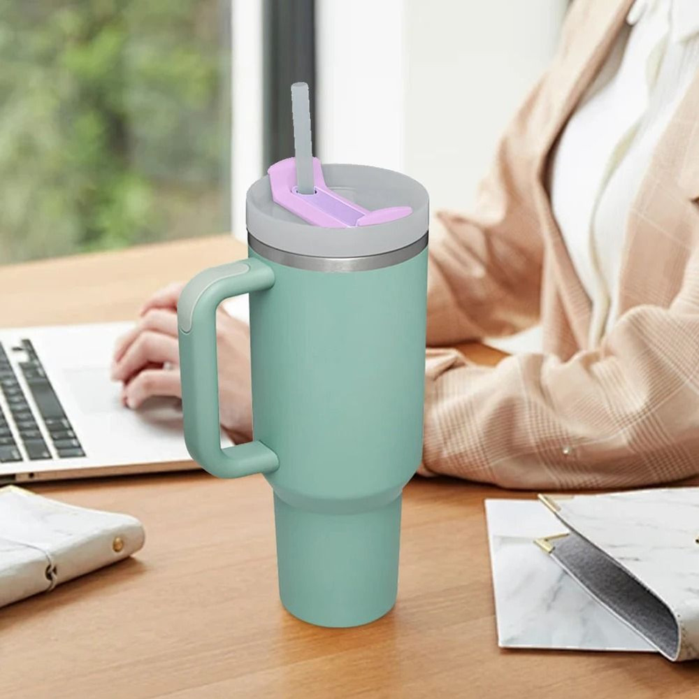 40 Oz Flip Straw Lid Replacement For Tumbler 4