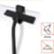 Matte Black Silicone Squeegee For Shower Glass And Windows 5