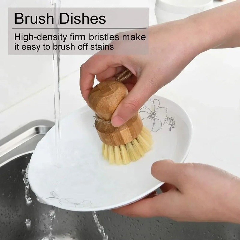 Eco Friendly Kitchen Cleaning Brush Set 3